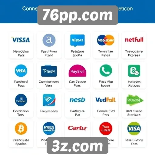 Exploração das opções de pagamento no 76pp.com