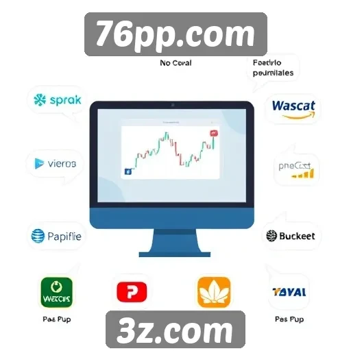 Plataformas de pagamento disponíveis no 76pp.com